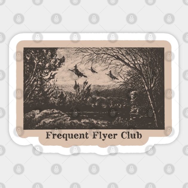 Frequent Flyer Club Sticker by StarkCade